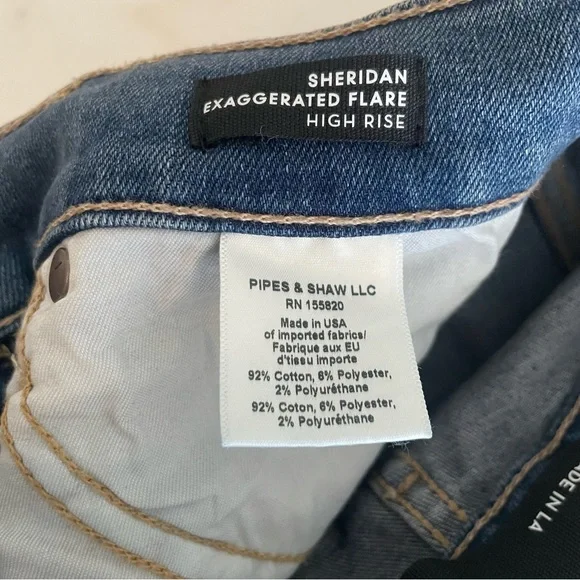 NWT Veronica Beard Women’s 27 Sheridan Exaggerated Flare High Rise Bell Bottom - Picture 6 of 12